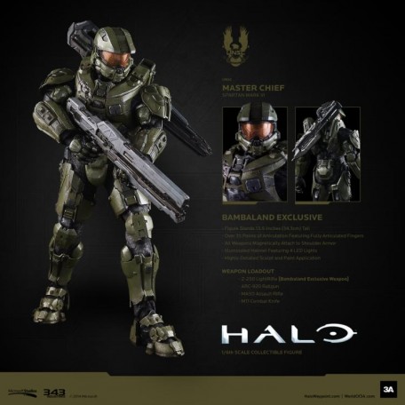 3A Toys HALO Master Chief Bambaland Exclusive 1/6TH Scale Figure