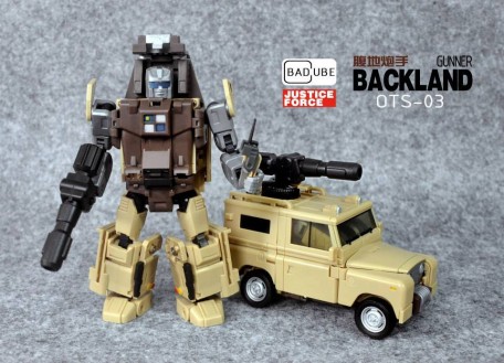 BadCube Brawny and Backland Set 3rd Party Robot Figures