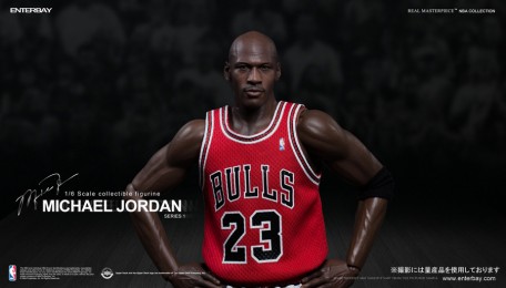 Enterbay Michael Jordan #23 (Series 1 Road Edition) 1/6TH Scale Figure