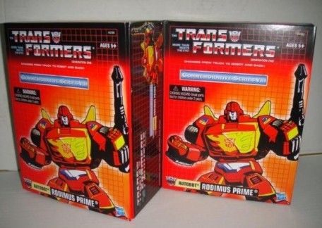 Reissue Commemorative Series - Rodimus Prime - 2nd Wave