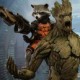 Hot Toys GUARDIANS OF THE GALAXY ROCKET AND GROOT