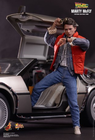 Hot Toys BACK TO THE FUTURE MARTY MCFLY 1/6TH Scale Figure