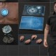 Hot Toys IRON MAN 2 TONY STARK WITH ARC REACTOR CREATION ACCESSORIES