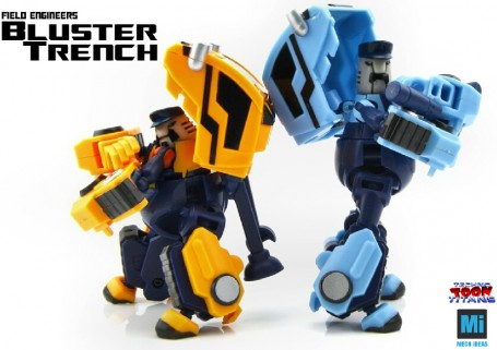 MECH iDEAS - Techno Toon Titans Bluster and Trench