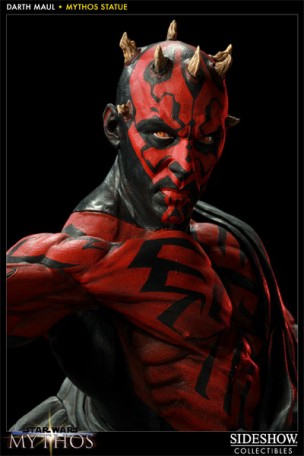 Sideshow Star Wars Darth Maul Mythos Polystone Statue