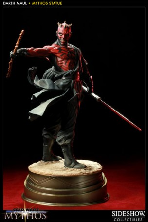 Sideshow Star Wars Darth Maul Mythos Polystone Statue