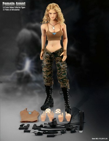 Phicen Female agent 1/6TH Scale Figure