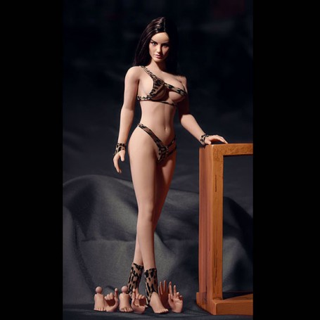 Phicen Female seamless body in Tan Large bust for 1/6 figure Ver.04