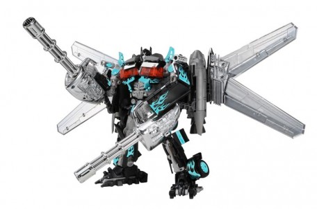 DOTM Exclusive Dark Nightwatch Jetwing Optimus Prime