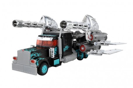 DOTM Exclusive Dark Nightwatch Jetwing Optimus Prime