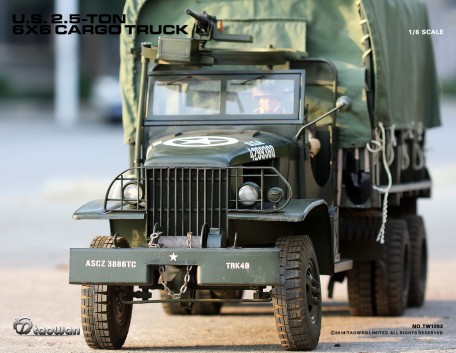 TAOWAN 1/6 Full Metal U.S. 2.5-TON 6X6 CARGO TRUCK